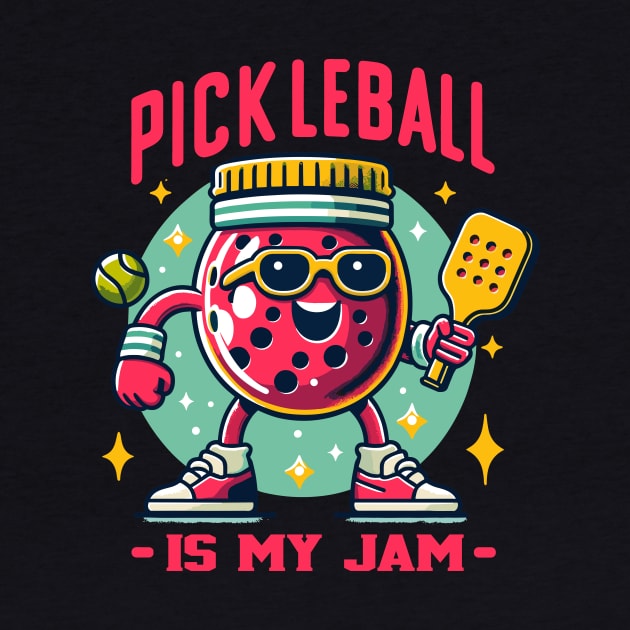 Funny Pickleball layer women and mens by eighthinkstudio